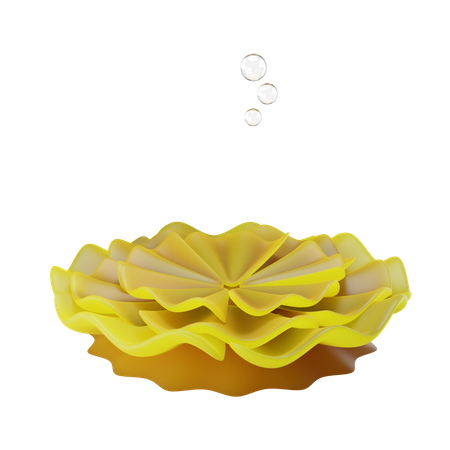 Planta marinha  3D Illustration