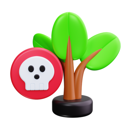 Planta peligrosa  3D Icon