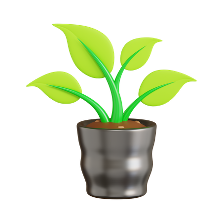 Saco poli para plantas  3D Icon