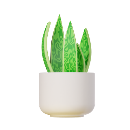 Planta serpiente  3D Icon