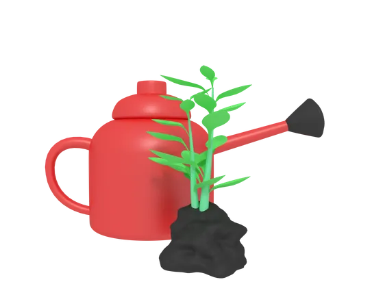 Plantas aquáticas  3D Icon
