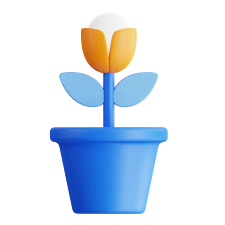 Plantas creciendo  3D Icon