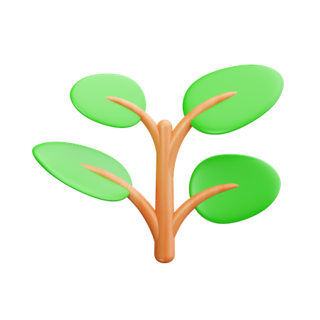 Plantas verdes  3D Icon