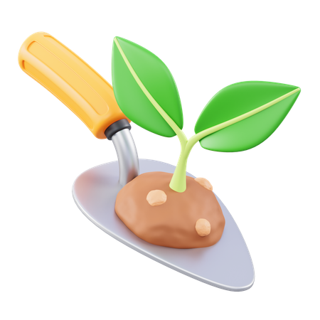 Planter des graines  3D Icon