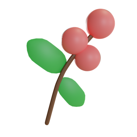 Plante de grains de café  3D Icon