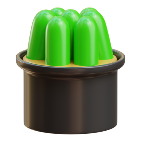Plante décorative  3D Icon