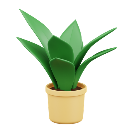 Plante en pot  3D Icon