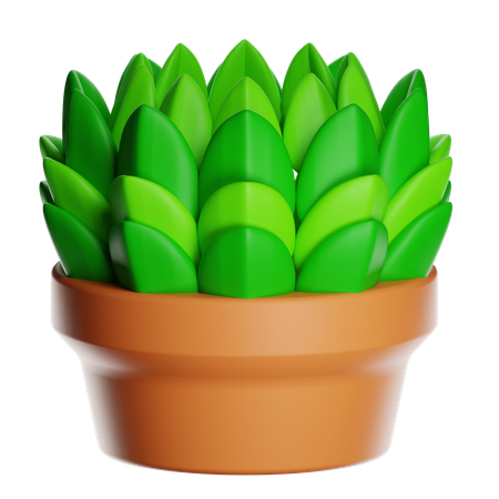 Plante en pot  3D Icon