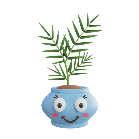 Plante mignonne  3D Icon