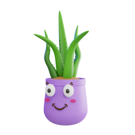 Plante mignonne  3D Icon