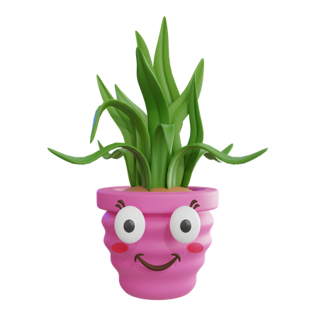 Plante mignonne  3D Icon