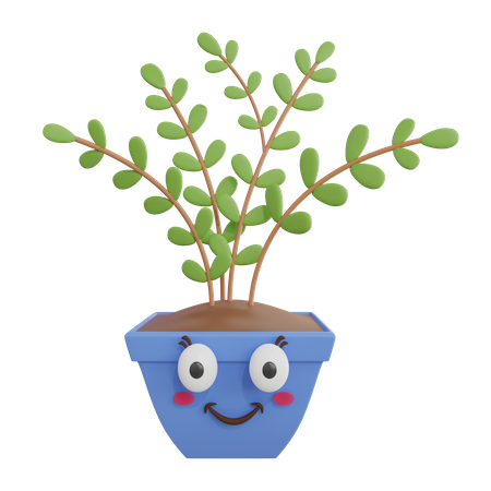 Plante mignonne  3D Icon