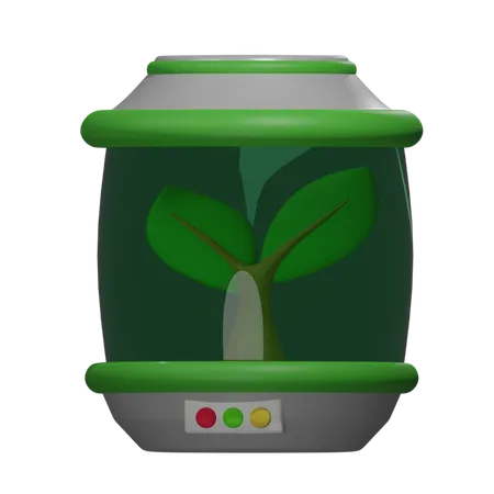 Tube de plante  3D Icon