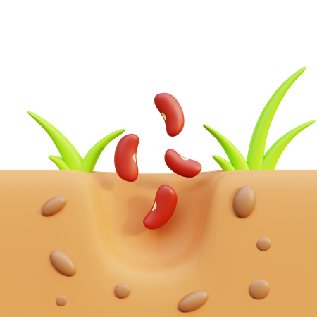 Planting  3D Icon