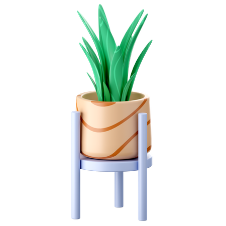 Plants Pot  3D Icon