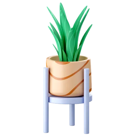 Plants Pot  3D Icon