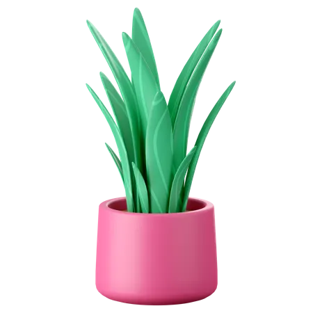 Plants Pot 3D Icon