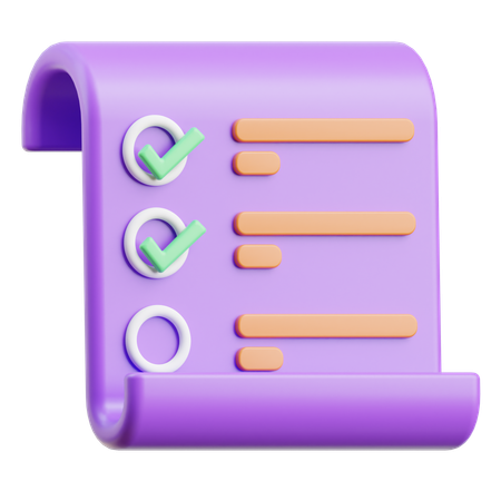 Planung  3D Icon