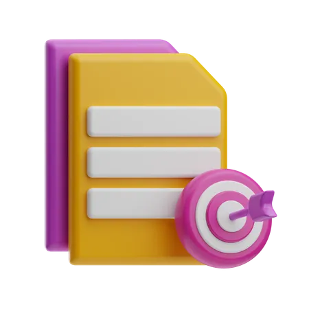 Planung  3D Icon