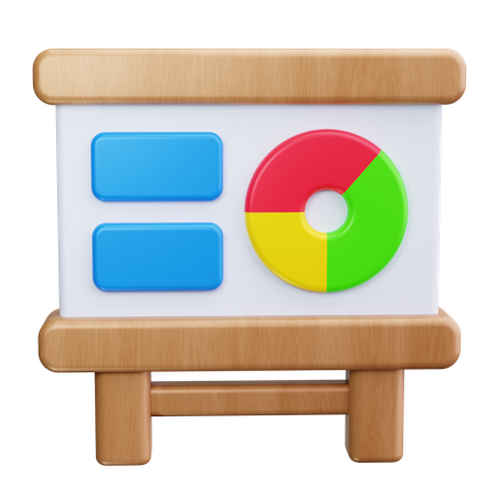 Planungstafel  3D Icon