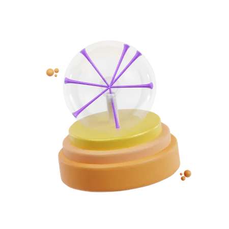 Plasma Ball  3D Icon
