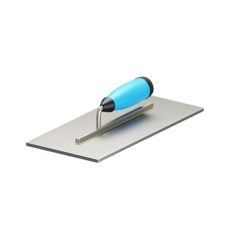 Plastering trowel  3D Icon