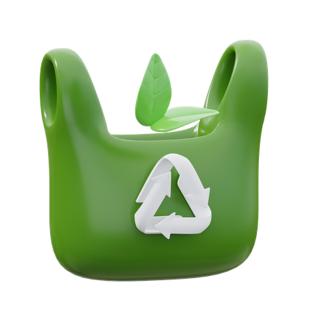 Plastic Bag  3D Icon