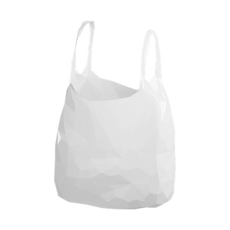 Plastic Bag 3D Illustration