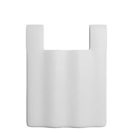 Plastic Bag Shop 3D Icon
