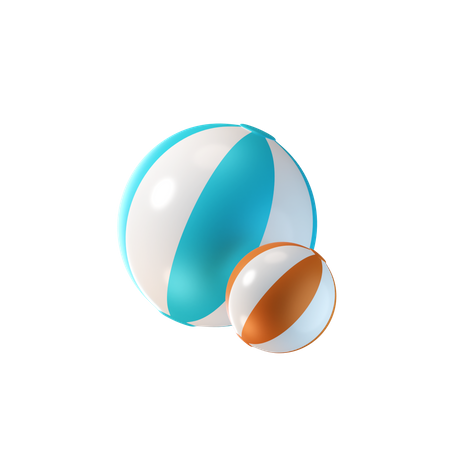 Plastic Ball  3D Icon