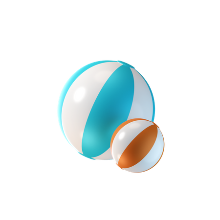 Plastic Ball  3D Icon