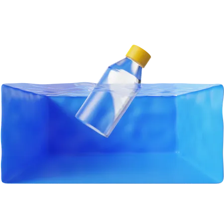 Plastic bottle  3D Icon