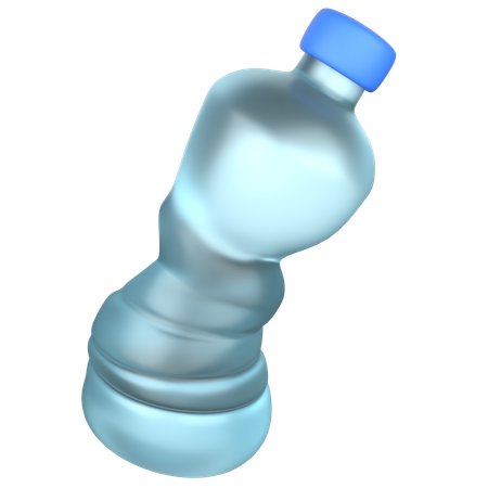 Plastic Bottle  3D Icon