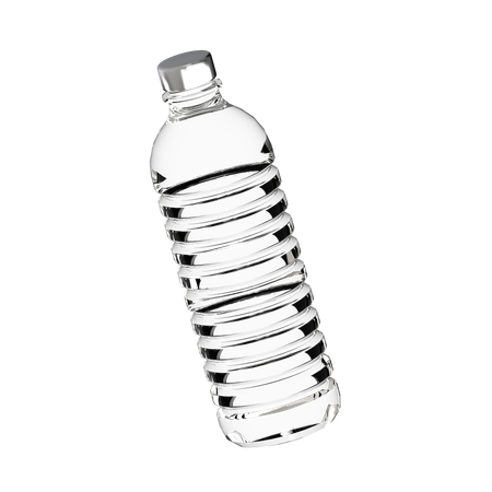 Plastic Bottle  3D Icon