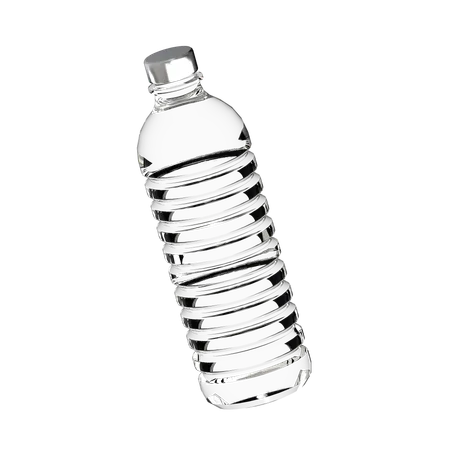 Plastic Bottle  3D Icon