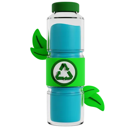 Plastic Bottle  3D Icon