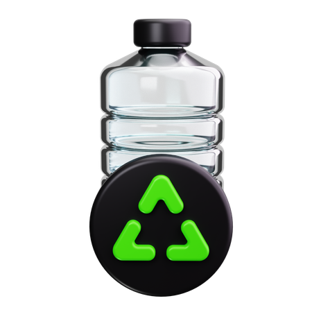 Plastic bottle  3D Icon