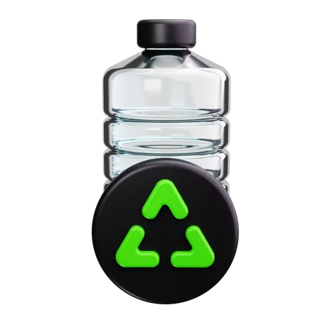 Plastic bottle  3D Icon