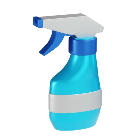 Bottle Sprayer 3 D Illustration In Transparent Background 3D Icon