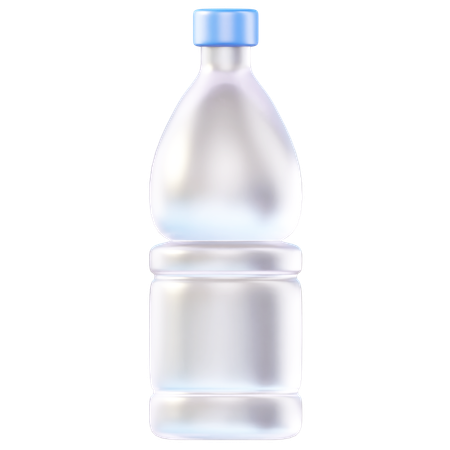 Plastic Bottles  3D Icon