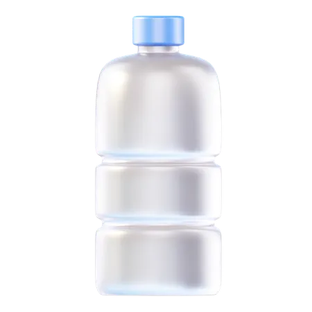 Plastic Bottles  3D Icon