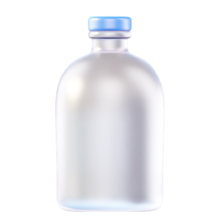 Plastic Bottles  3D Icon