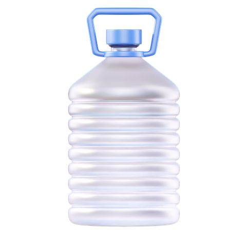 Plastic Bottles  3D Icon