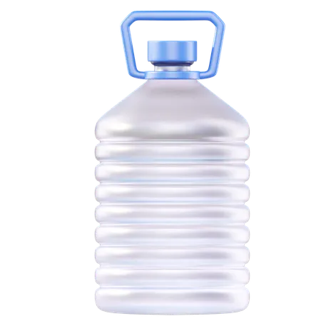 Plastic Bottles  3D Icon