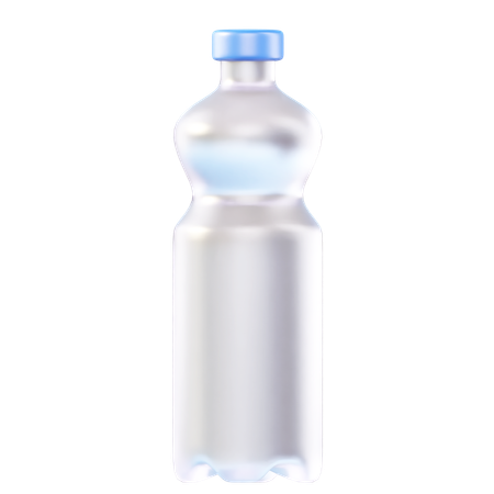 Plastic Bottles  3D Icon