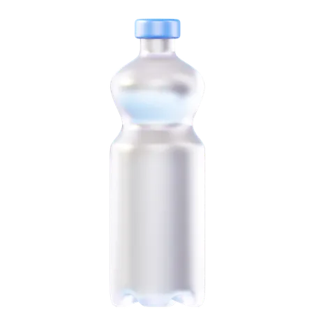 Plastic Bottles  3D Icon