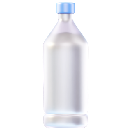 Plastic Bottles  3D Icon