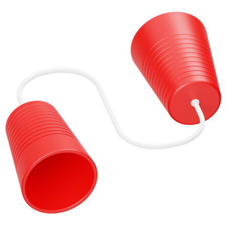 Plastic Cup Phone  3D Icon
