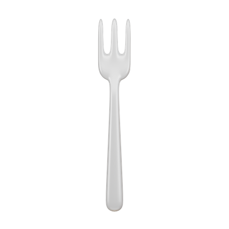 Plastic Fork  3D Icon