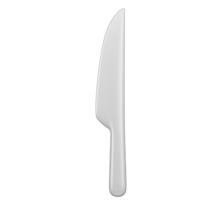 Plastic Knife  3D Icon